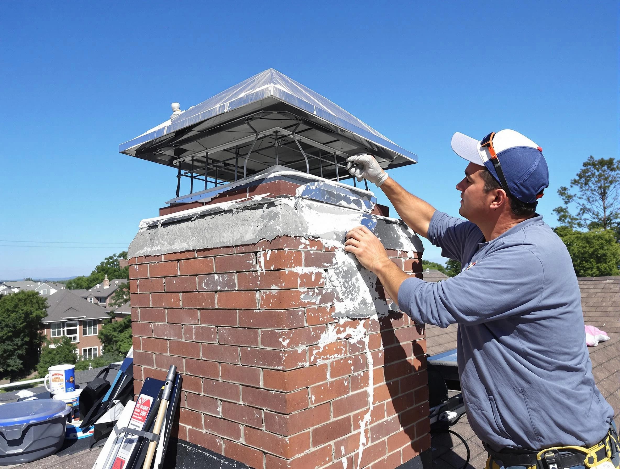 Chimney Crown Services service in Beaver Falls, PA