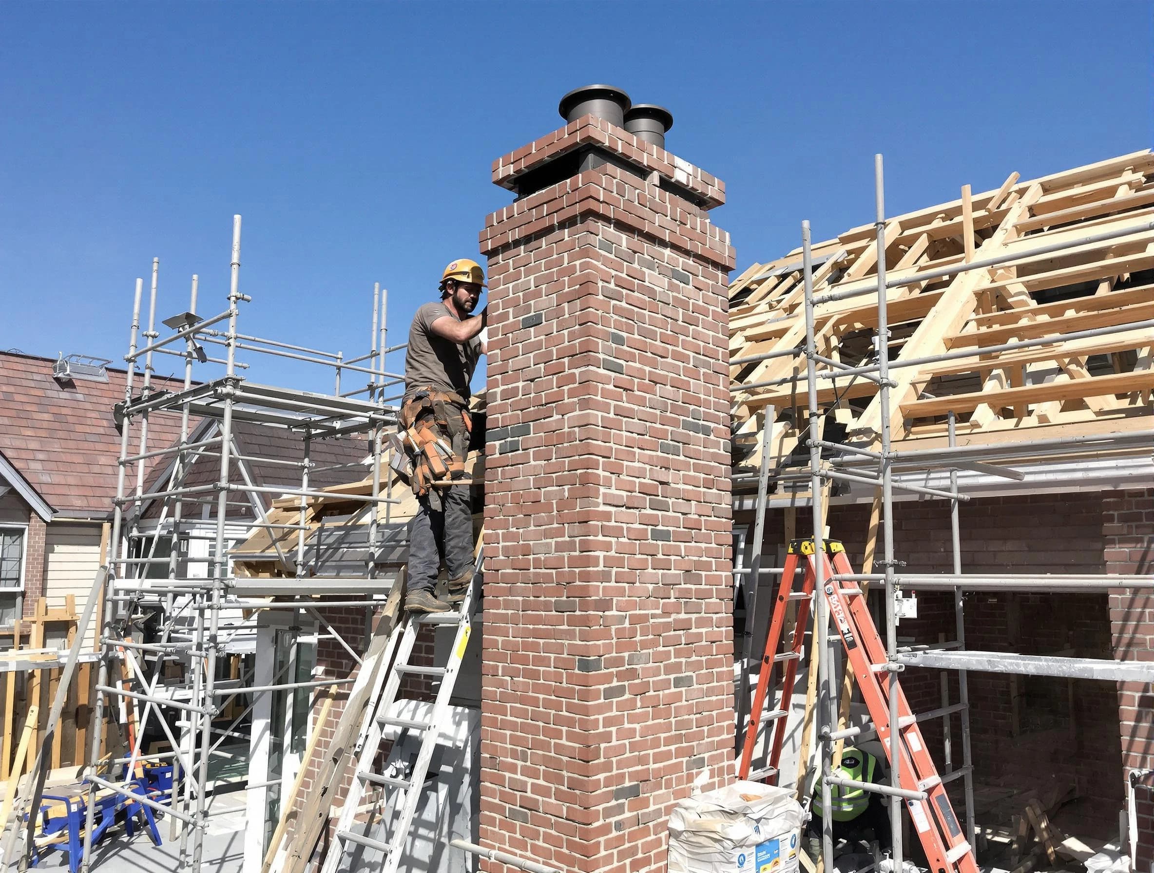 New chimney installation completed by Beaver Falls Chimney Sweep in Beaver Falls, PA