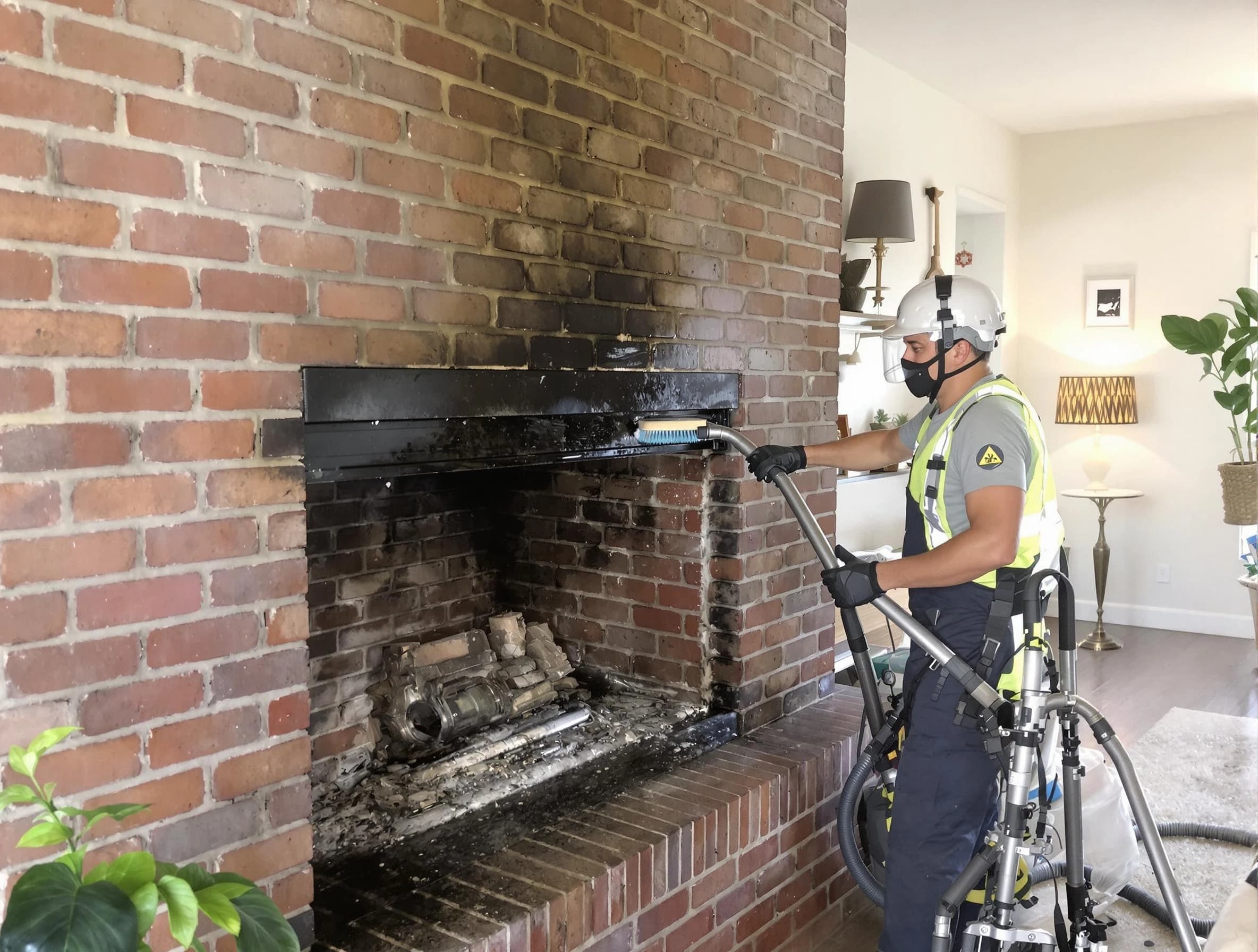 Beaver Falls Chimney Sweep providing fireplace cleaning services in Beaver Falls, PA