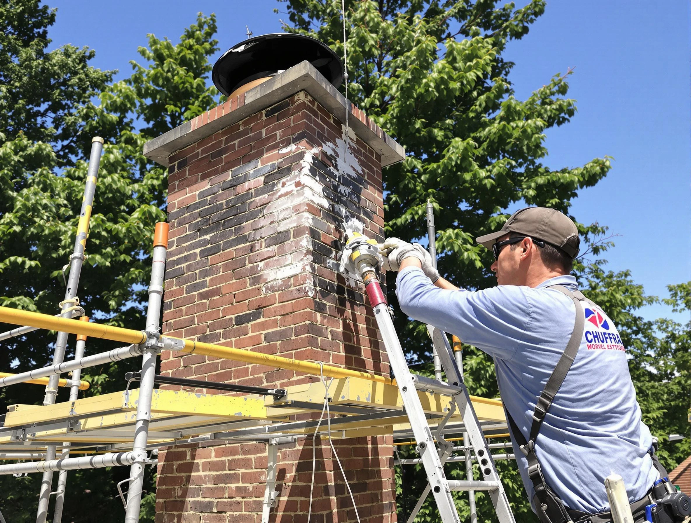 Structural chimney repair by Beaver Falls Chimney Sweep in Beaver Falls, PA
