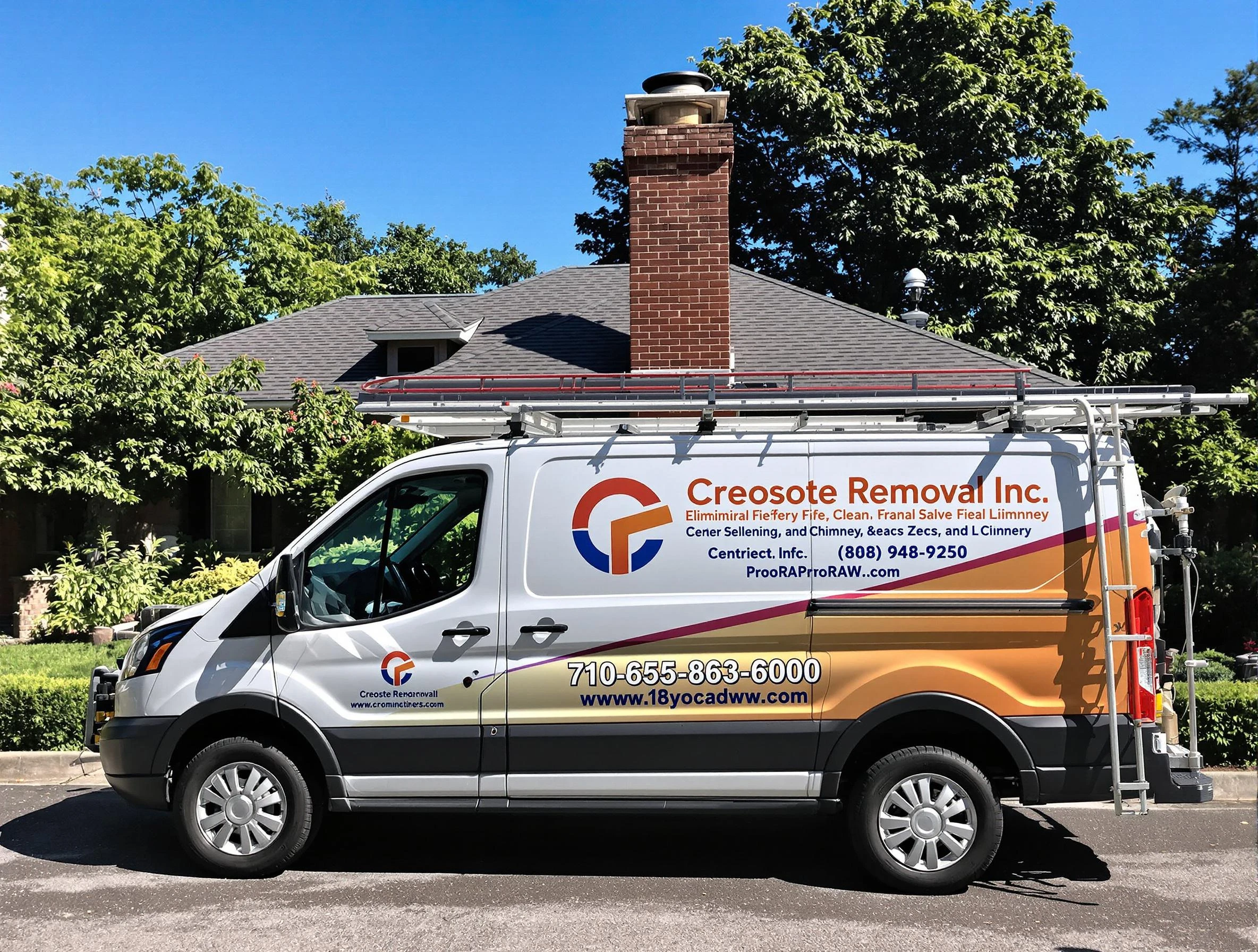 Beaver Falls Chimney Sweep technician removing creosote safely in Beaver Falls, PA